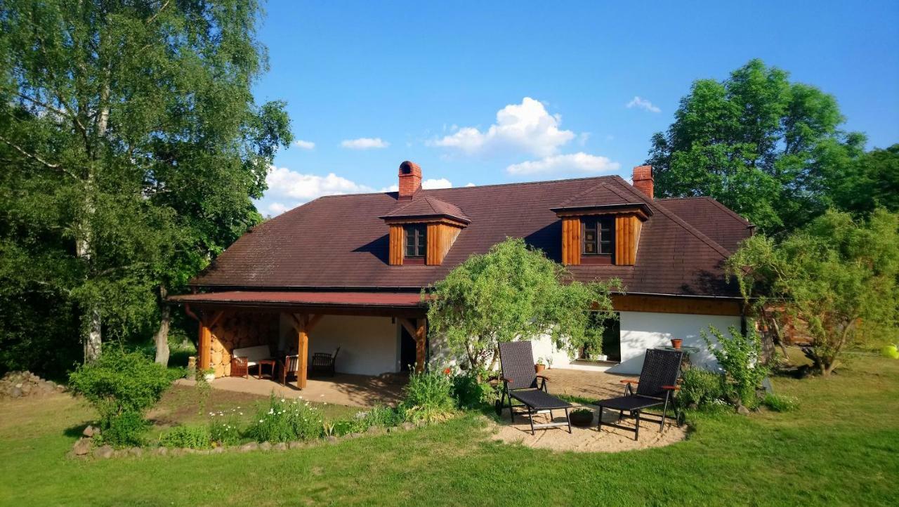 Forest Rustic Apartment Brdy Vesin Eksteriør billede